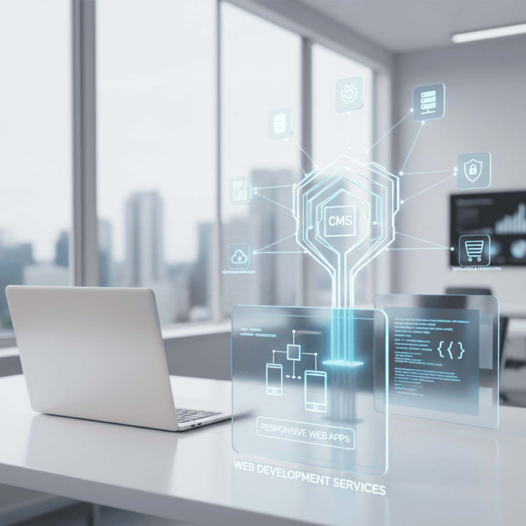 Web development hero image